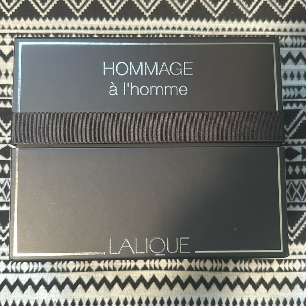Lalique Hommage a l'homme Eau de Toilette Spray and Hair & Body Shower Gel